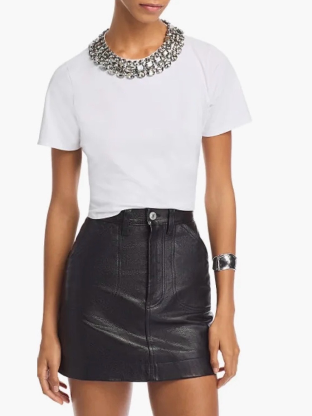 Cinq a sept Chunky Necklace Brooklyn Tee